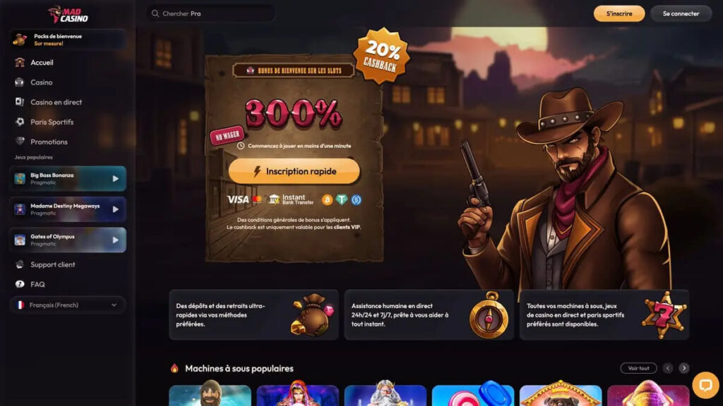 mad casino avis
